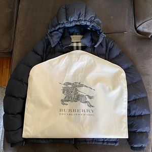 Burberry Men’s Puffer - Black, Size L